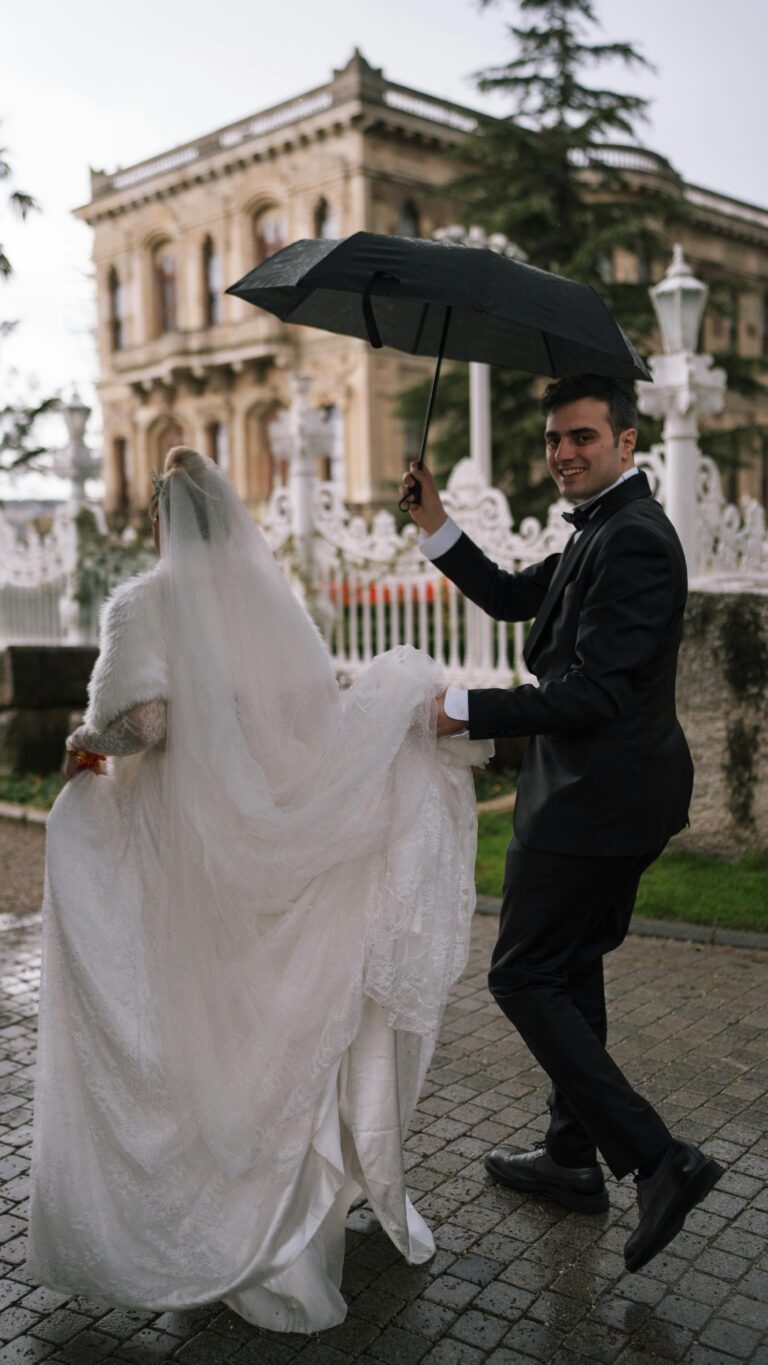 What If Rain on Your Wedding Day Was Actually a Good Omen?